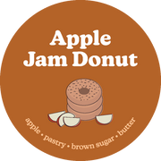 Apple Jam Donut Wax Melts  Happy Wax   