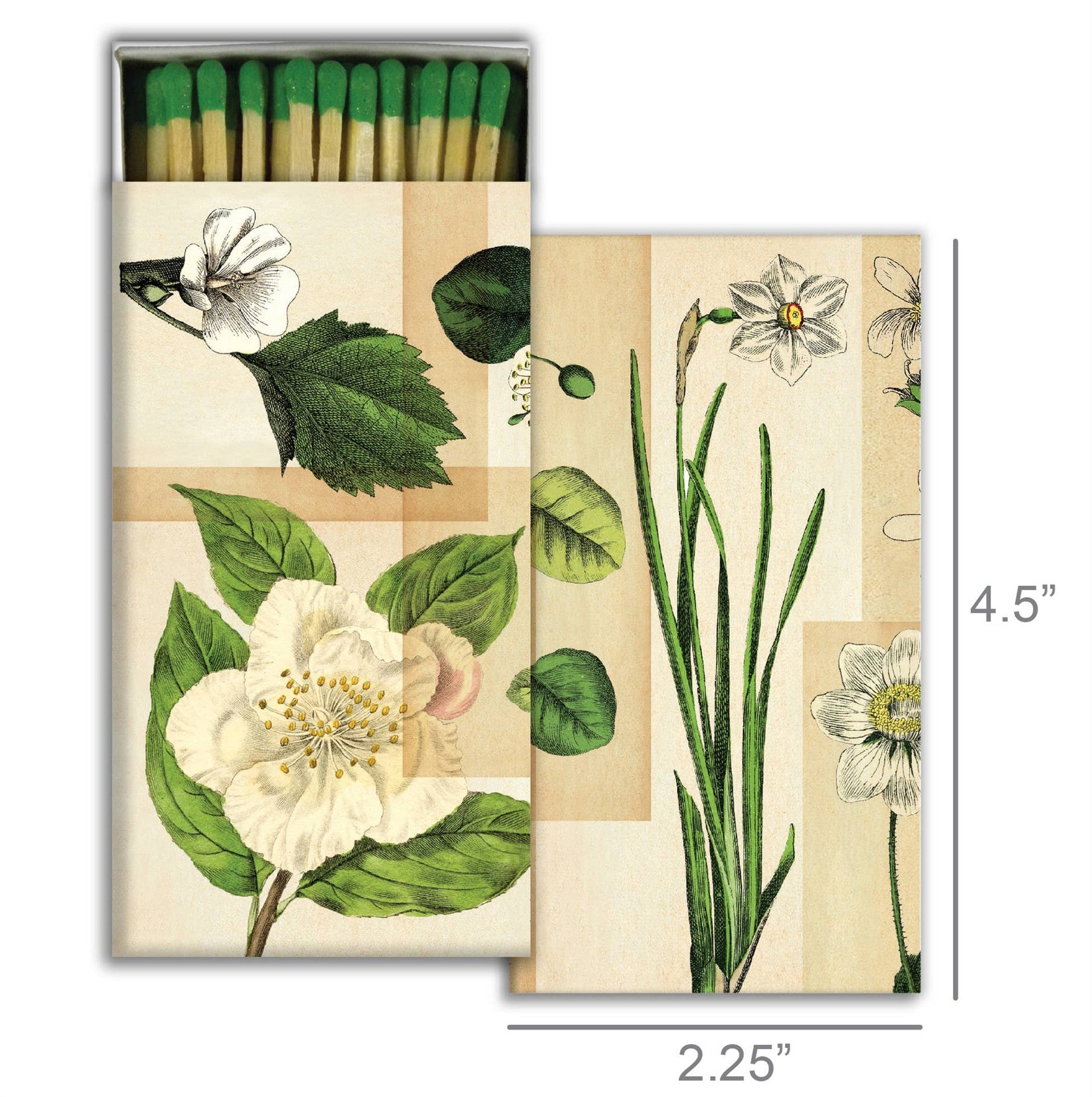 Matches - White Floral  HomArt   