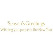 Peace And Dove Calligraphy - Boxed Holiday Cards  Caspari   