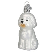 Bichon Frise Ornament  Old World Christmas   