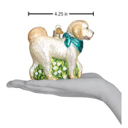 Doodle Dog Ornament  Old World Christmas   