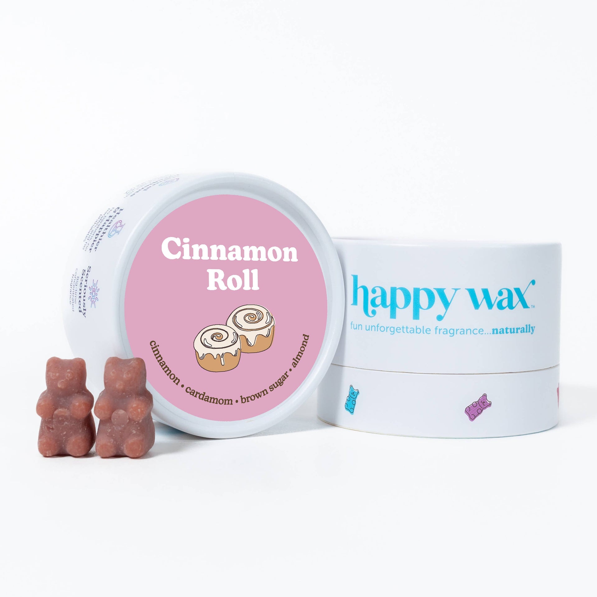 Cinnamon Roll Wax Melts Eco Tin (4 oz)  Happy Wax   