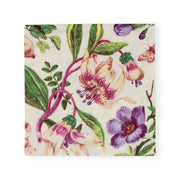 Cocktail Napkin - Porcelain Blooms Ivory  Caspari   