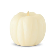 Luminara -  Indoor Flameless - Pumpkin Flameless Candles K&K White  