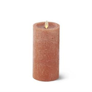 Adobe Seaglass Luminara Indoor Pilar Candle  K&K Large  