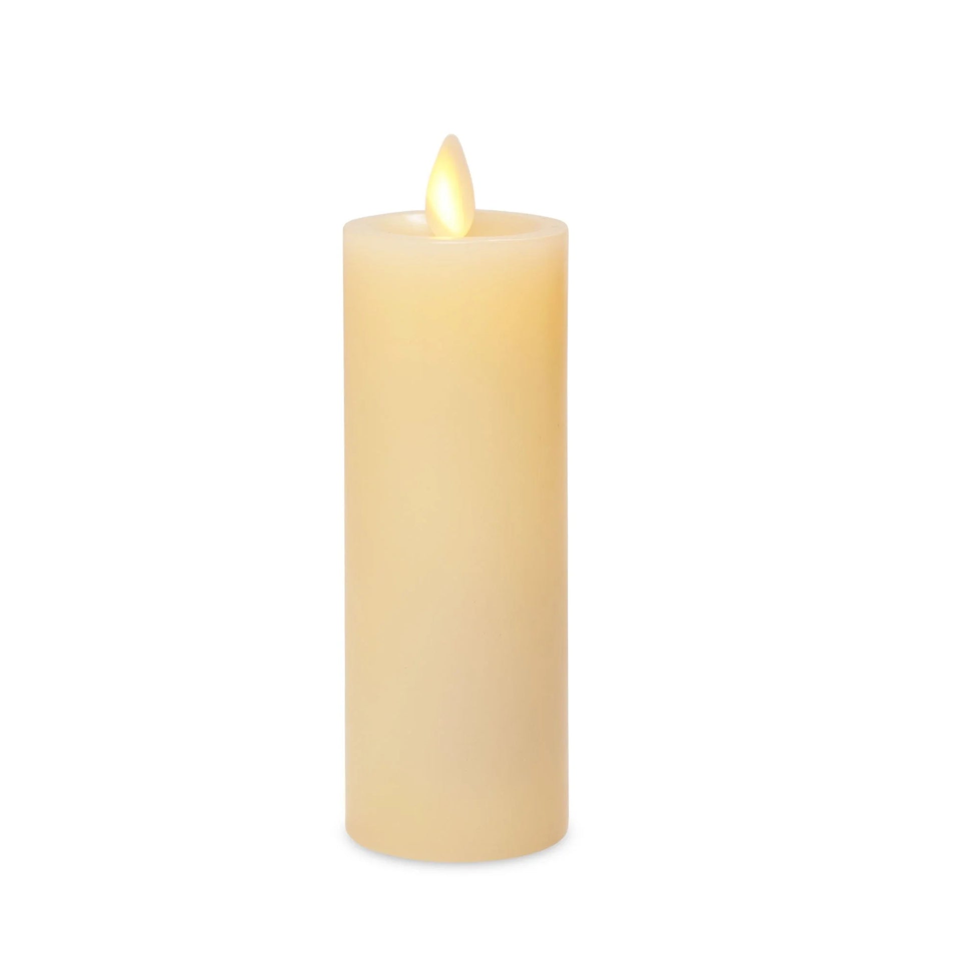 Luminara -  Indoor Flameless Pillar - 2" DIa - Ivory Flameless Candles K&K Medium  