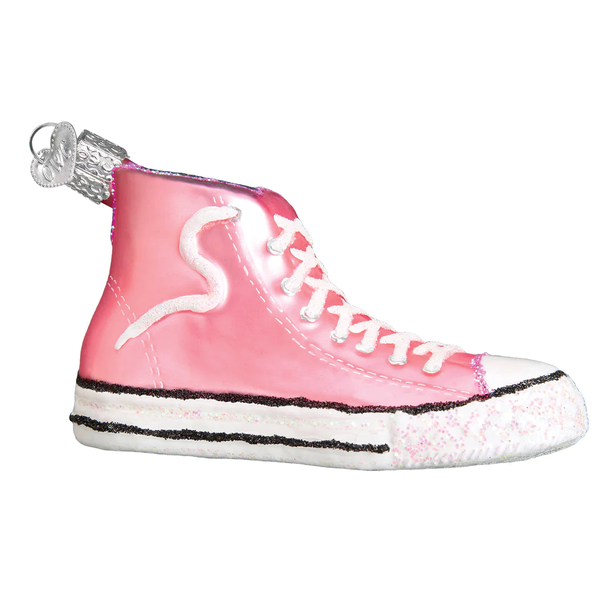 Pink High-top Sneaker Ornament  Old World Christmas   