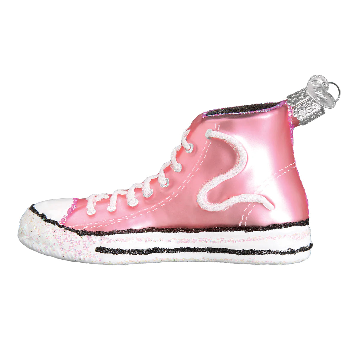 Pink High-top Sneaker Ornament  Old World Christmas   