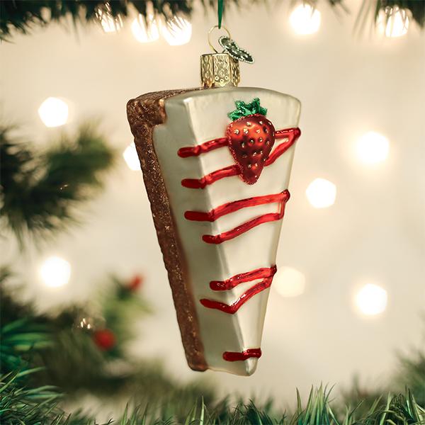 Cheesecake Ornament  Old World Christmas   