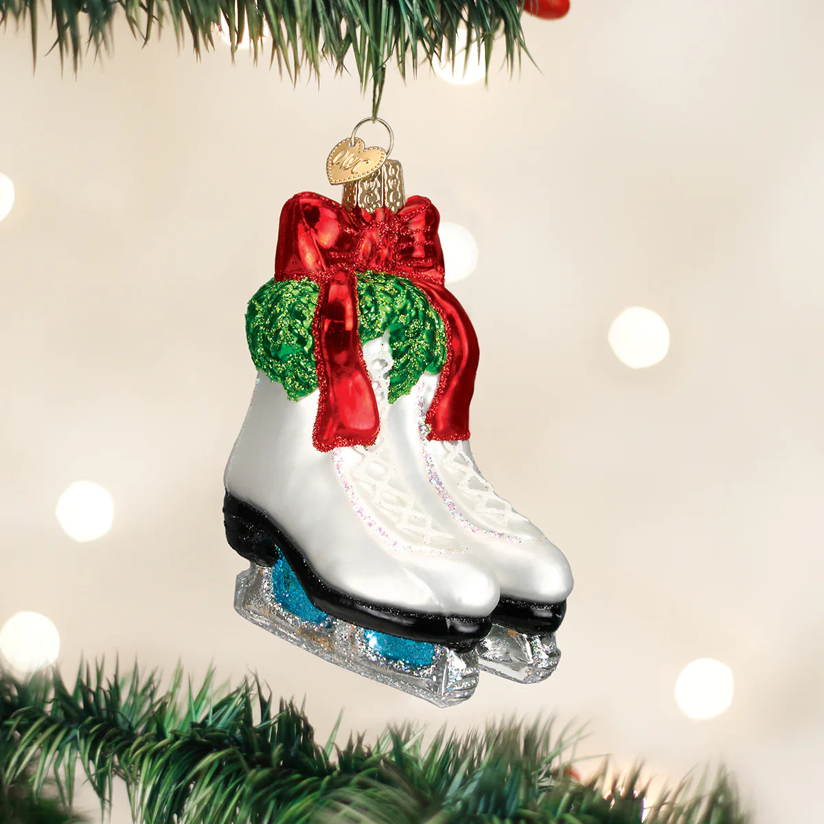 Holiday Skates Ornament  Old World Christmas   