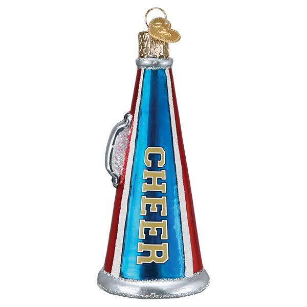 Cheer Megaphone Ornament  Old World Christmas   