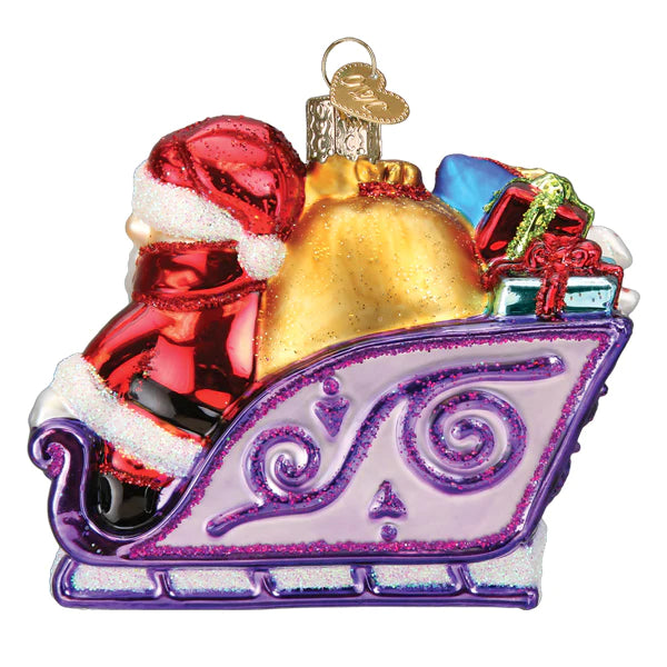 Santa And Friends Ornament  Old World Christmas   