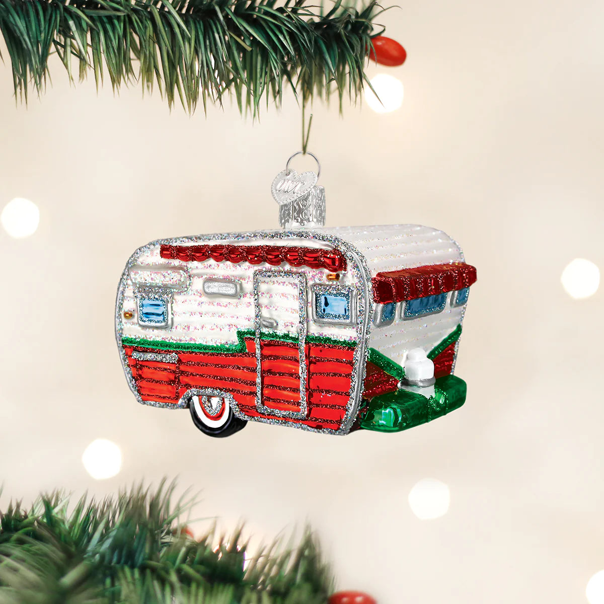 Travel Trailer Ornament  Old World Christmas   