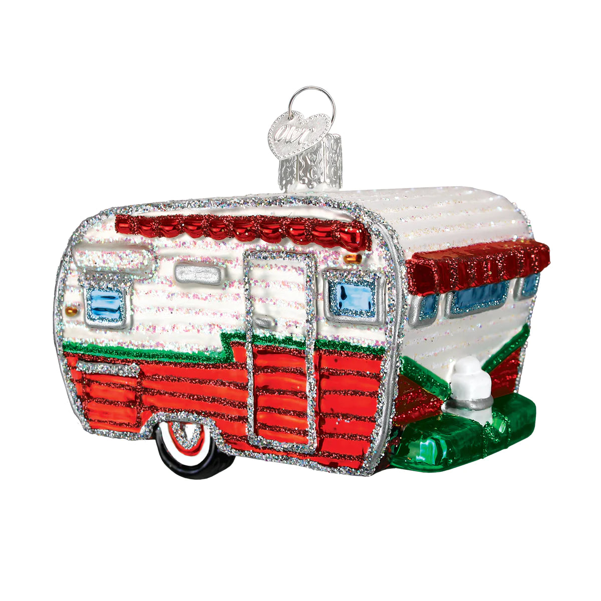 Travel Trailer Ornament  Old World Christmas   