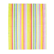 Guest Towel Napkin - Cabana Stripe Bright  Caspari   