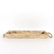 Mango Wood Nested Trays Set Of 2 Adams Everyday Adams & Co.   