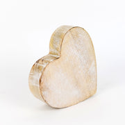 Mango Wood Shape - Heart Adams Everyday Adams & Co.   