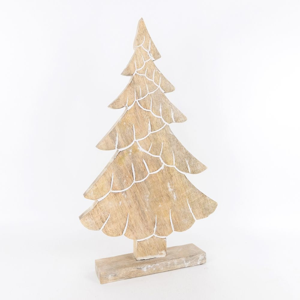 Mango Wood Cutout - Tree Adams Christmas Adams & Co.   