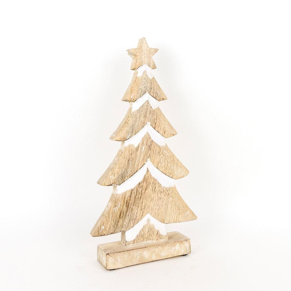 Mango Wood Cutout - Christmas Tree Adams Christmas Adams & Co.   