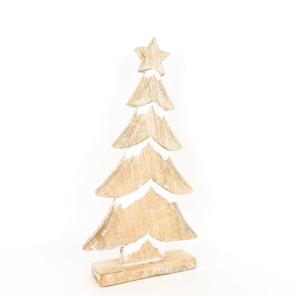 Mango Wood Cutout - Christmas Tree Adams Christmas Adams & Co.   