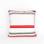 Reversible Stripe/Polka Dot Pillow - Candy Cane Adams Christmas Adams & Co.   