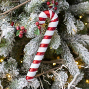 Acrylic Candy Cane Ornament - Red/White 12" Adams Christmas Adams & Co.   