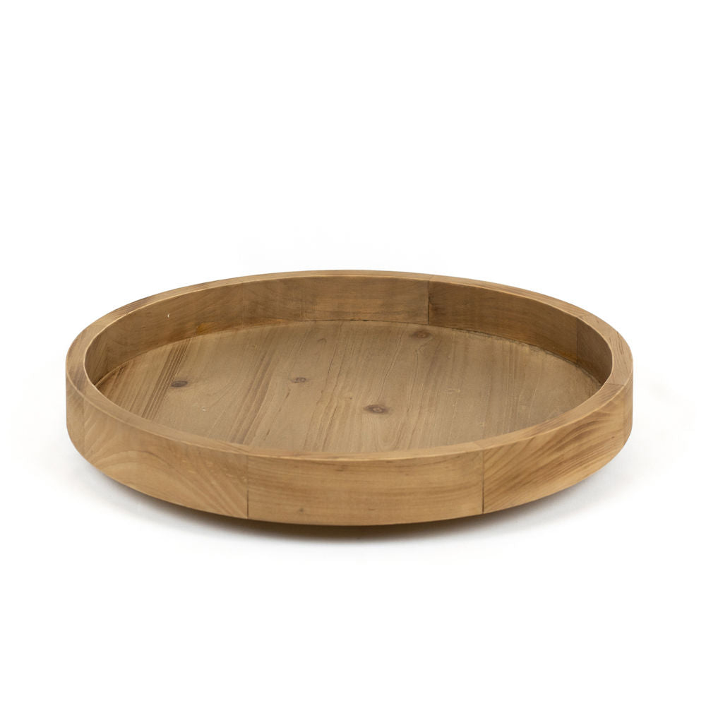 Spinning Large Tray - Natural  Adams & Co.   