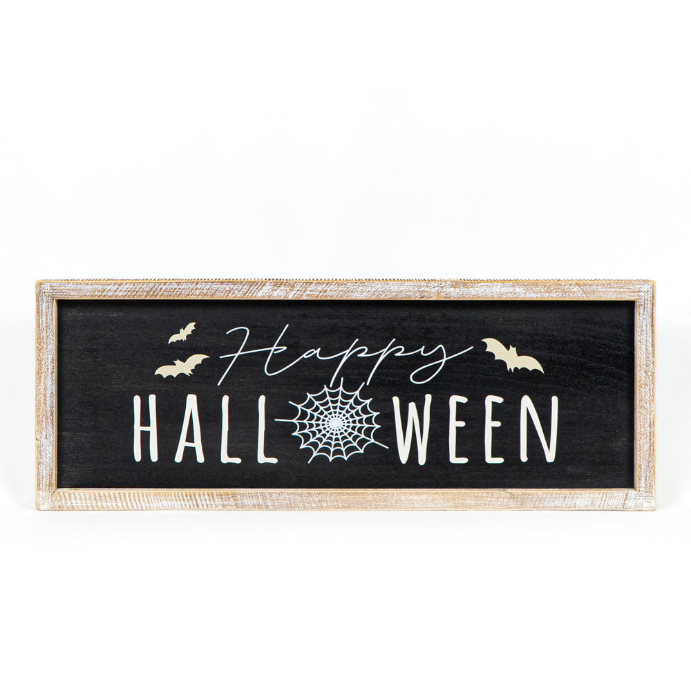 Reversible Wood Sign Hellow Fall/Happy Halloween - Small Adams Fall/Thanksgiving Adams & Co.   