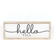 Reversible Wood Sign Hellow Fall/Happy Halloween - Small Adams Fall/Thanksgiving Adams & Co.   