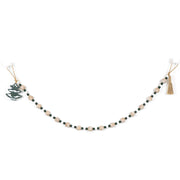 Wood Bead Garland With Tassels (Tree) White/Green/Natural Adams Christmas Adams & Co.   