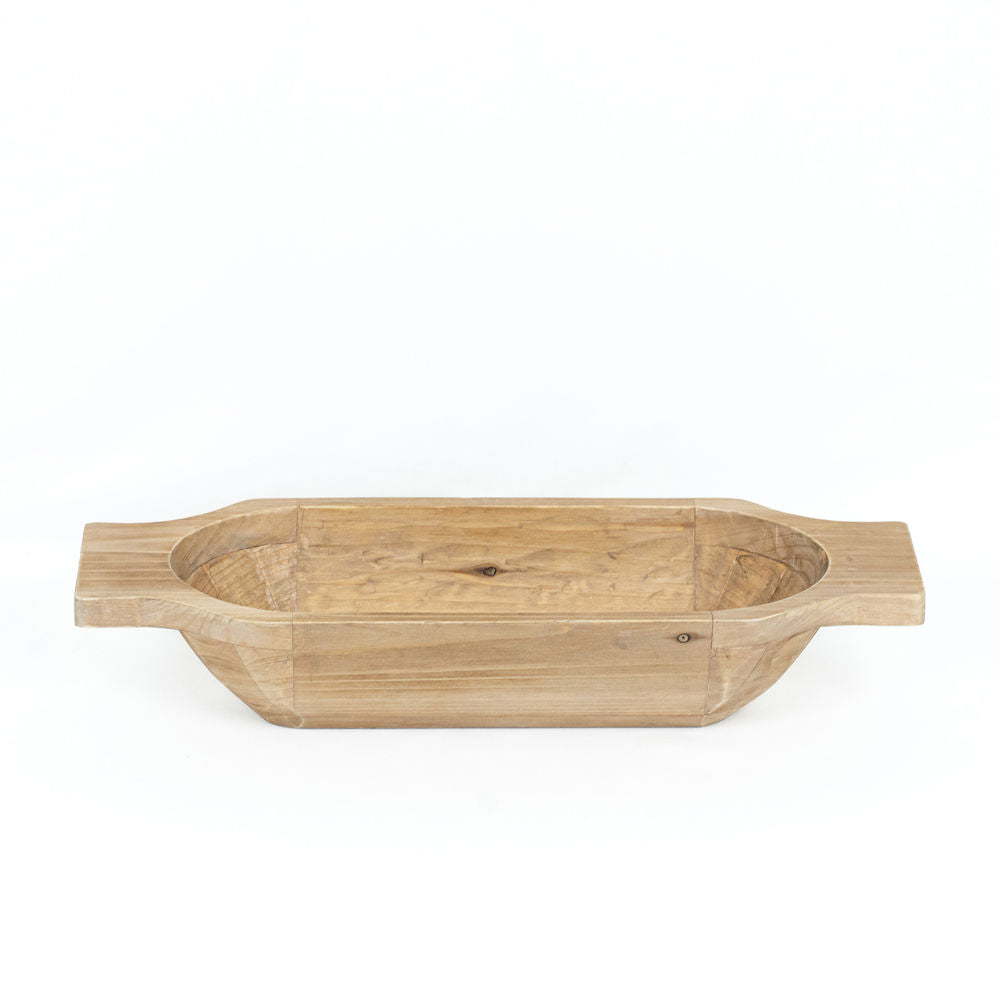 Wooden Dough Bowl Adams Everyday Adams & Co.   