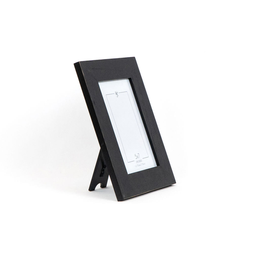 Simple Wood Photo Frame Frame - Black Adams Everyday Adams & Co.   