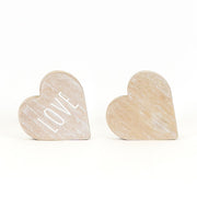 Wood Cutout (Heart) Natural +  Badams   