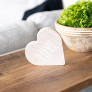 Wood Cutout (Heart) Natural +  Badams   