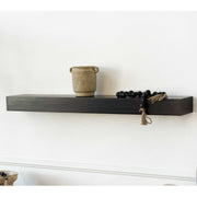 Wood Shelf - Large - Black Adams Everyday Adams & Co.   