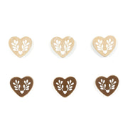 Ledgie Shapes S/6 (Hearts) Adams Ledgie Adams & Co.   