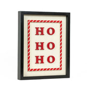 Reversible Wood Frame Sign (Ho/Moon) Adams Christmas Adams & Co.   