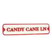 Wood Sign (Candy Cane Lane) Adams Christmas Adams & Co.   