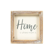 Wood Frame Sign (Home) Adams Everyday Adams & Co.   