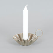 Iron Sampat Candle Holder, Tan Adams Everyday Adams & Co.   