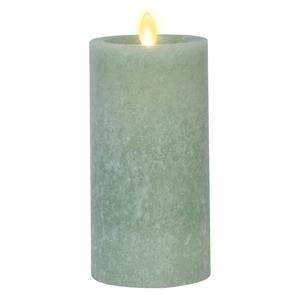 Iceberg Green Seasglass Luminara Indoor Pilar Candle  K&K Large  