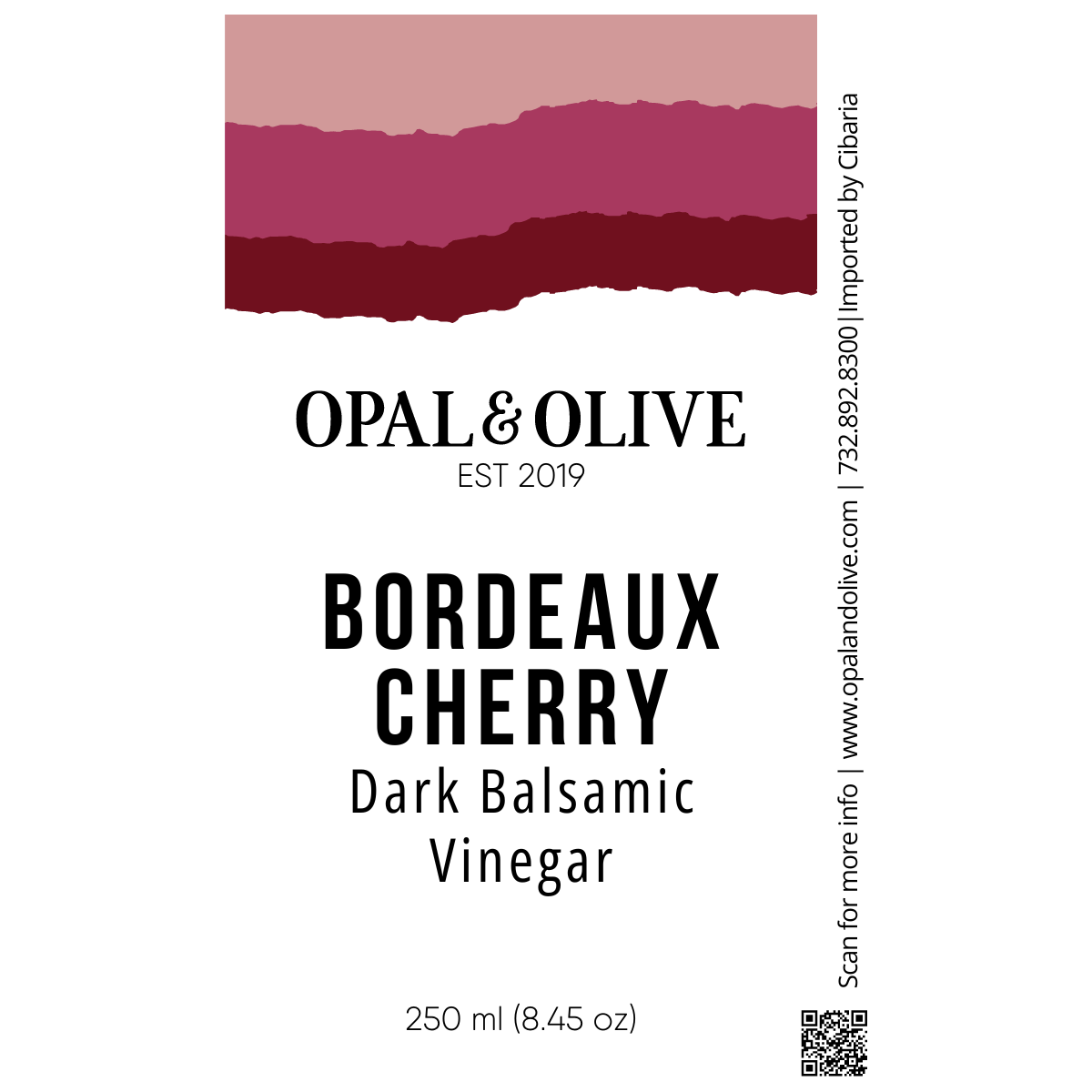 Dark Balsamic Vinegar - Bordeaux Cherry Dark Balsamic Penumbranh   