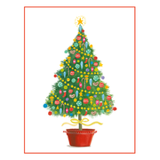 Happy Christmas Tree - Boxed Holiday Cards  Caspari   