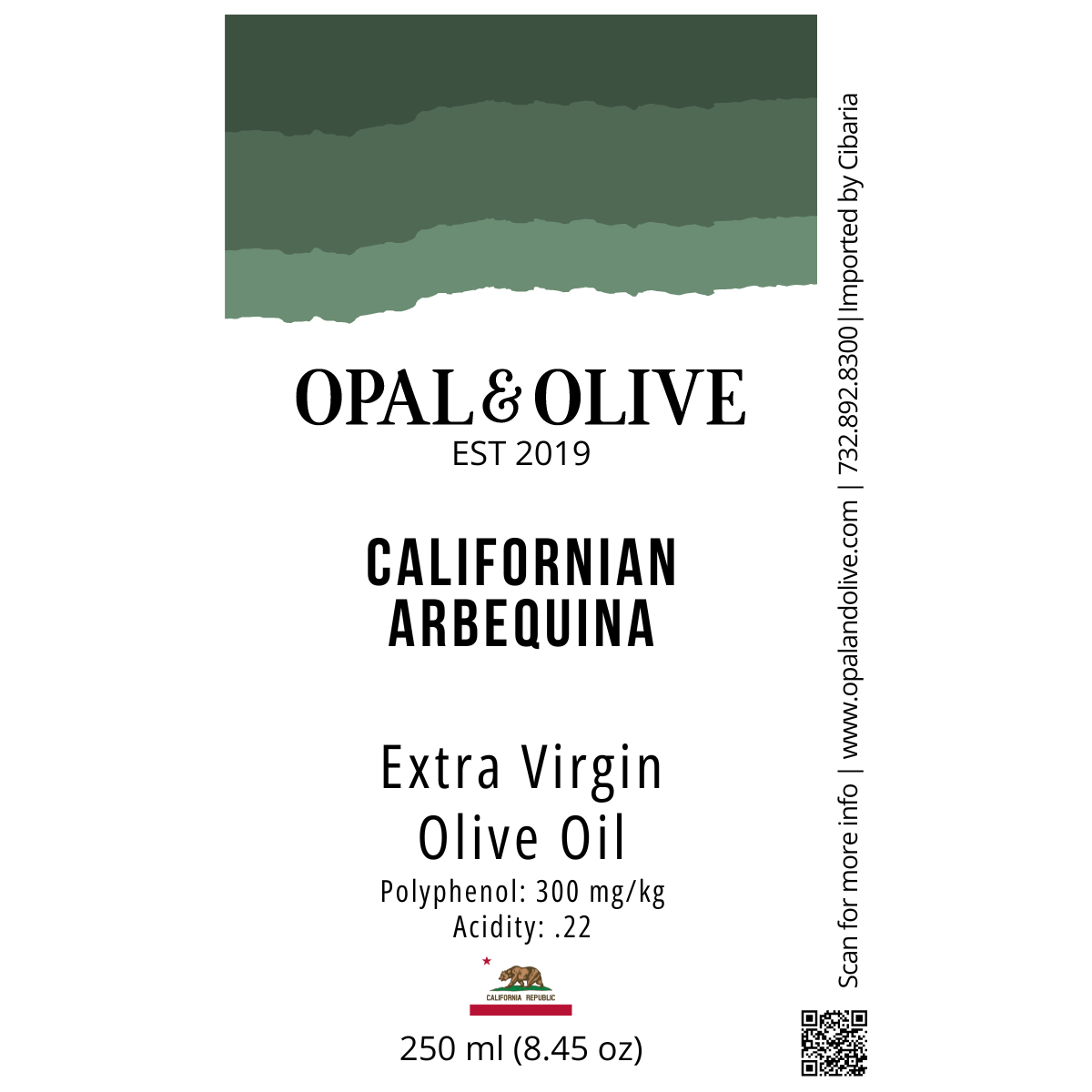 Extra Virgin Olive Oil - Californian Abrequina Extra Virgin Varietals Penumbranh   