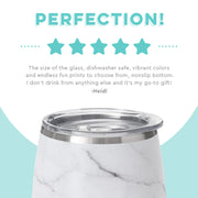 Stemless Wine Cup - 14oz - Marble  Swig Life   