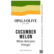 White Balsamic Vinegar - Cucumber Melon White Balsamic Penumbranh   