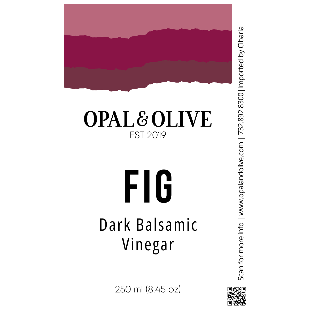 Dark Balsamic Vinegar - Fig Dark Balsamic Penumbranh   