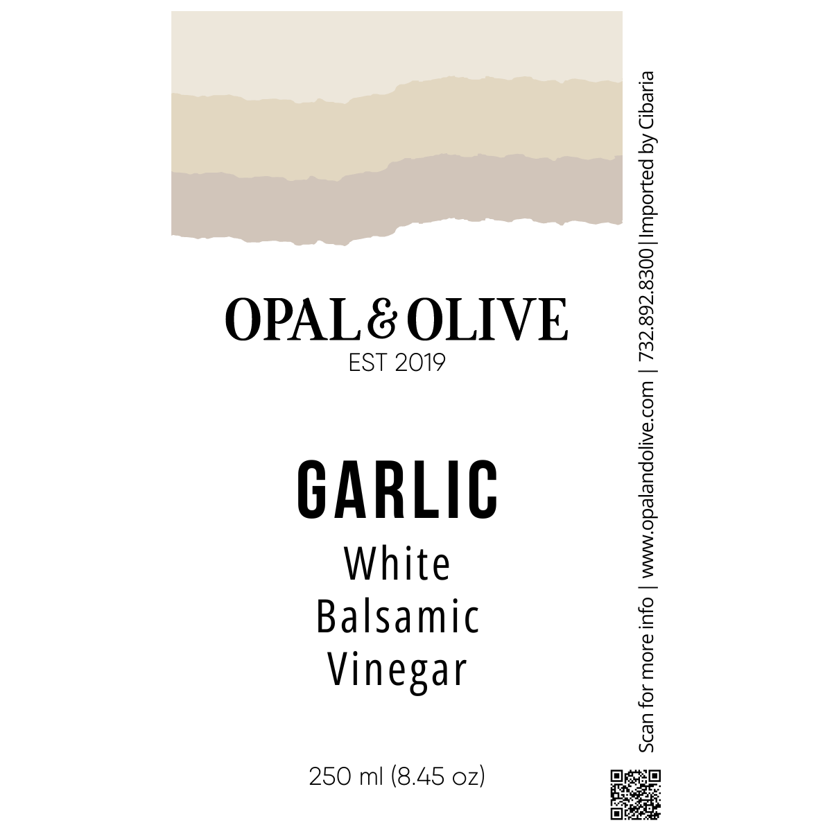 White Balsamic Vinegar - Garlic White Balsamic Penumbranh   