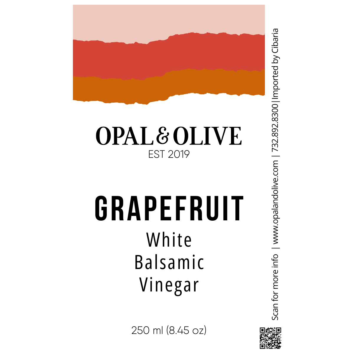 White Balsamic Vinegar - Grapefruit White Balsamic Penumbranh   