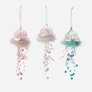 Iridescent Jellyfish Glass Ornaments - POS Only  180 Degrees   